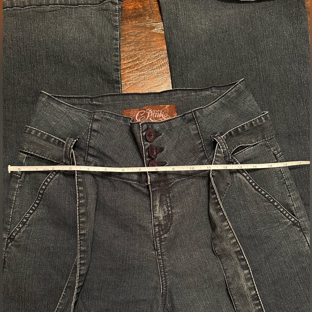 Flared High Rise Jeans - Picture 4 of 8
